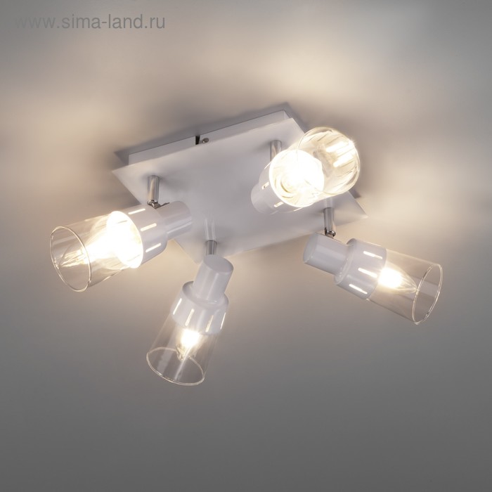 

Светильник Potter 4x40Вт E14 белый