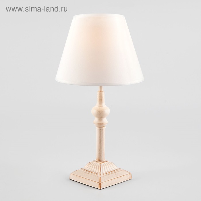 Настольная лампа Berlin 1x60Вт E27 белый, золото