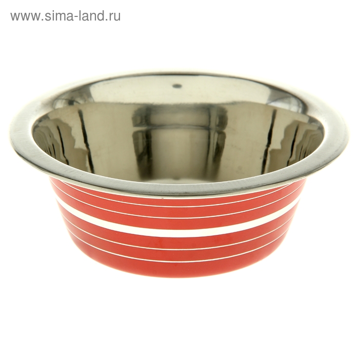 

Миска цветная с полоской, VM-2609 (B) 480 мл