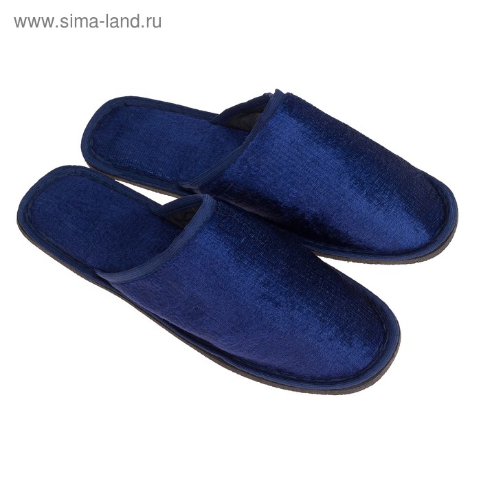 фото Тапочки мужские,цвет синий, размер 44-45 tap moda