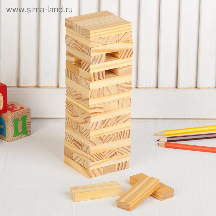

Игра настольная «Падающая башня» 20,5 × 6 × 6 см