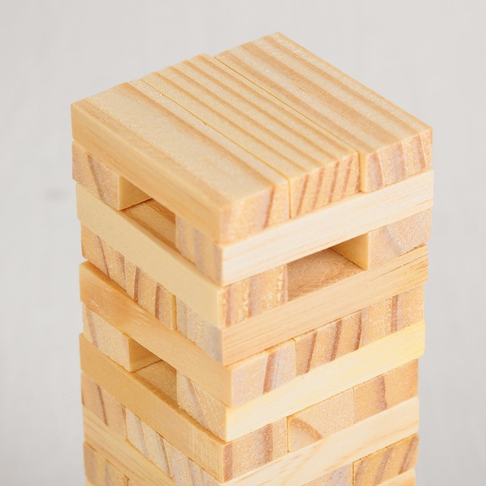 Игра настольная "Падающая башня" 20,5×6×6 см