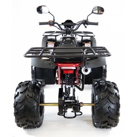 

Квадроцикл бензиновый MOTAX ATV Grizlik-8 1+1 125 cc, черно-красный