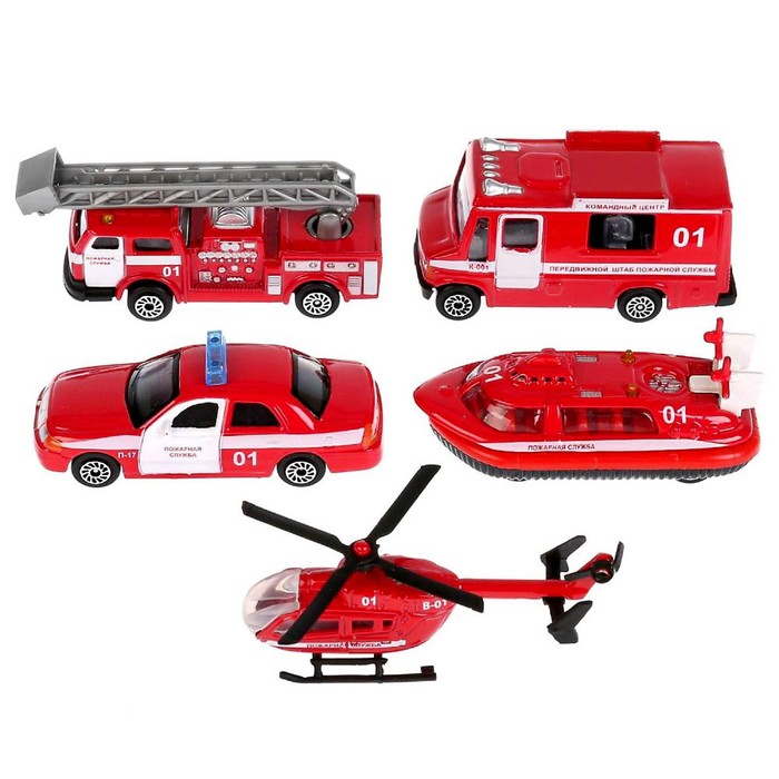 

Машина металлическая «Пожарная», масштаб 1:72, МИКС