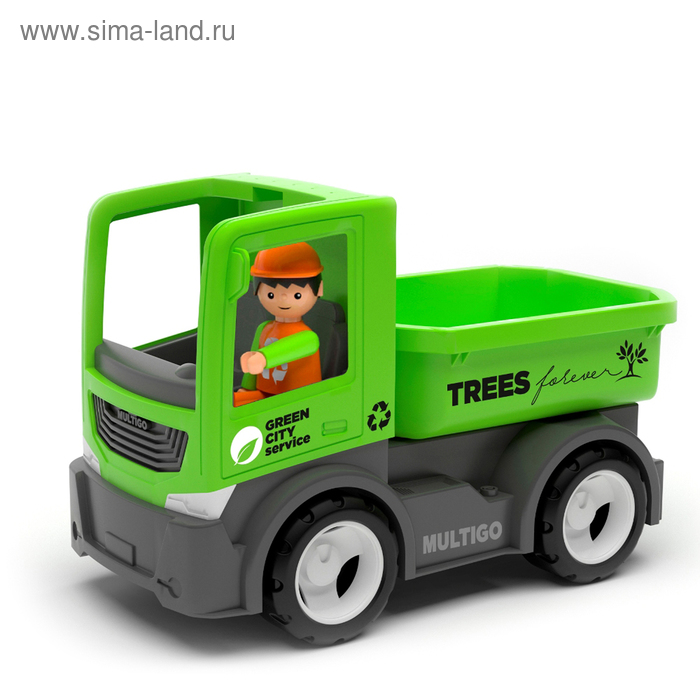 Машинка Efko MultiGo «Городской грузовик», с водителем efko полицейский с водителем игрушка 17 см 33211ef ch