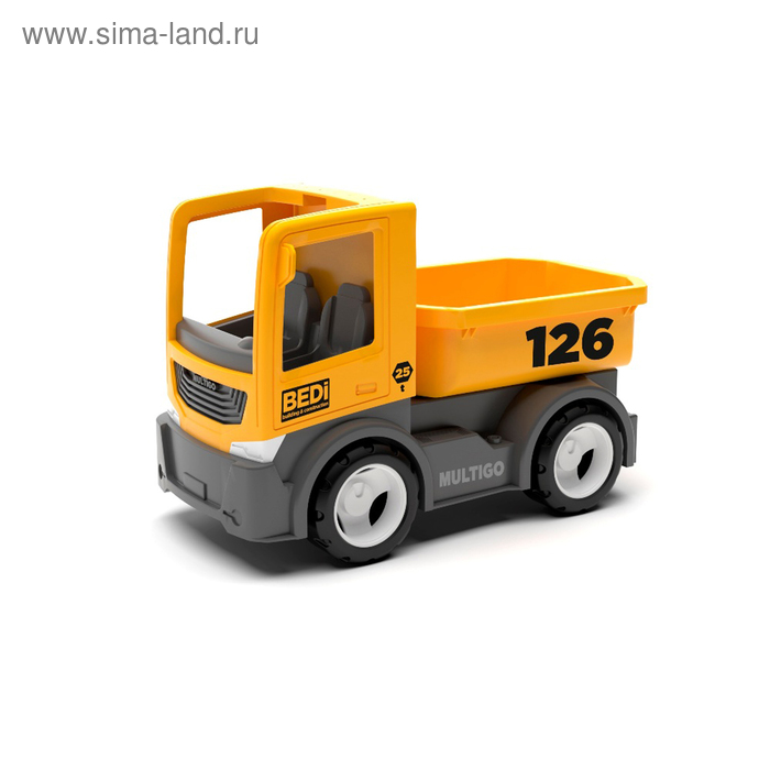 машинка efko multigo строительный грузовик Машинка Efko MultiGo «Строительный грузовик»