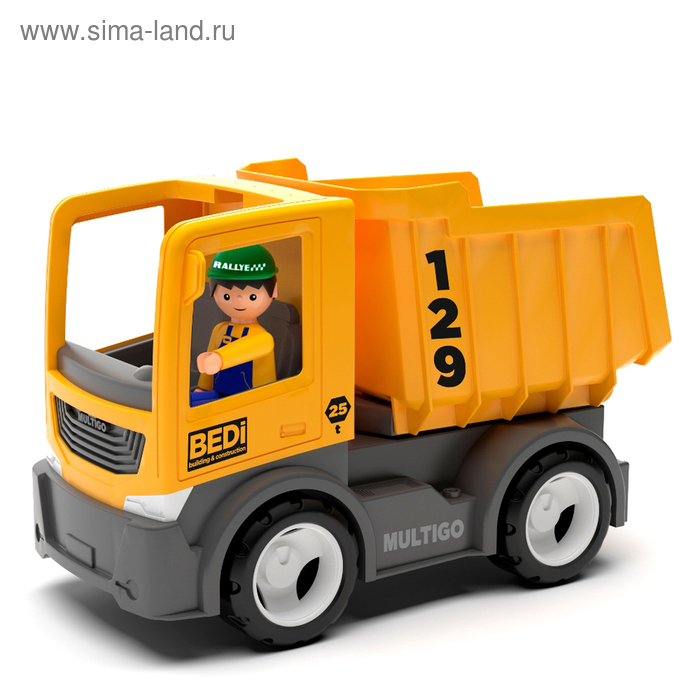 Игрушка «Строительный грузовик-самосвал», с водителем
