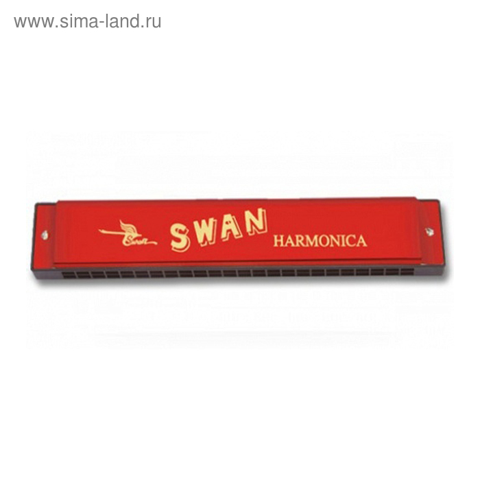 Губная гармошка Swan SW24-1 тремоло губная гармоника тремоло swan sw24 17 нержавеющая сталь