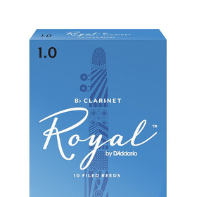 

Трости Rico RCB1010 Rico Royal для кларнета Вb, размер 1.0, 10шт