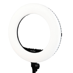 

Кольцевая лампа OKIRA LED RING AX 480 S, 48 Вт, 240 светодиодов, d=45 см, + штатив, черная