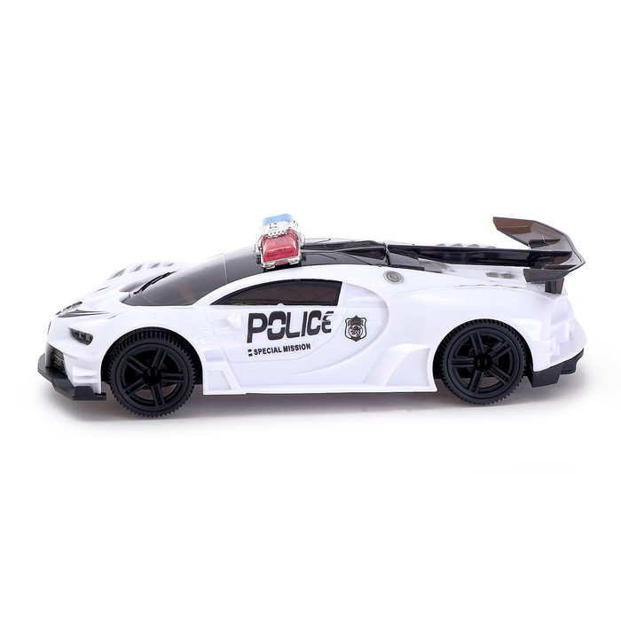Машина «Полиция», световые и звуковые эффекты, работает от батареек, МИКС
