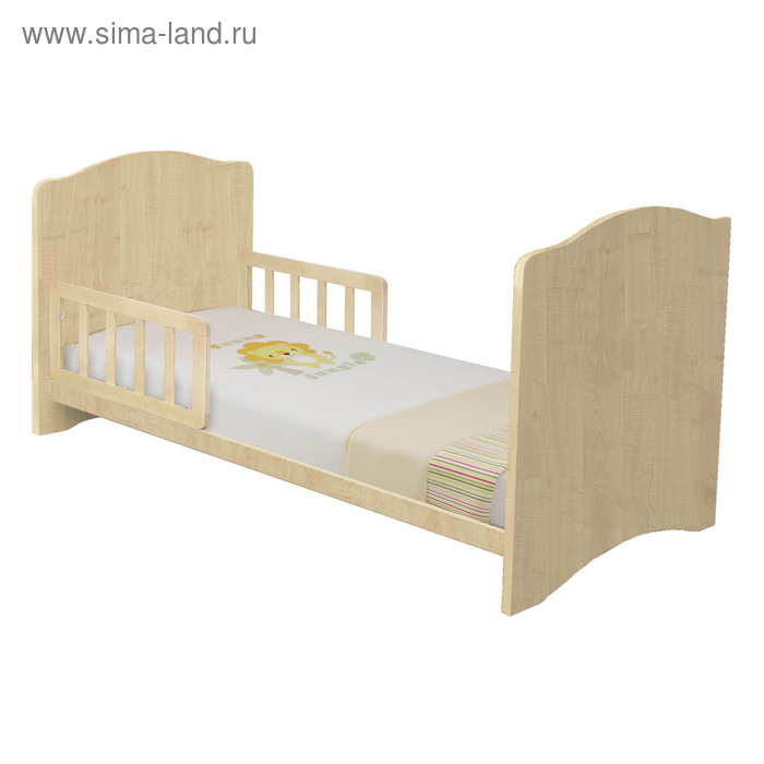 фото Комплект боковых ограждений для кровати polini kids simple/basic 70х140см натуральный