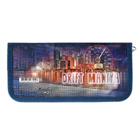 

Пенал 1 секция, 90 х 190 мм, ламинированный картон, Drift maniya