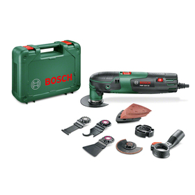 

Многофункциональный инструмент Bosch PMF 220 Set, 220 Вт, 20000 ход/мин, угол колебаний 2.8° 45314