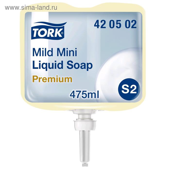 Жидкое мыло-крем для рук Tork Premium мини, S2, белый, 475 мл