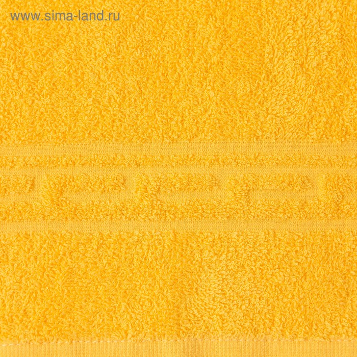 Полотенце Ocean 70х130 см, жёлтый, хлопок 100%, 360 г/м2