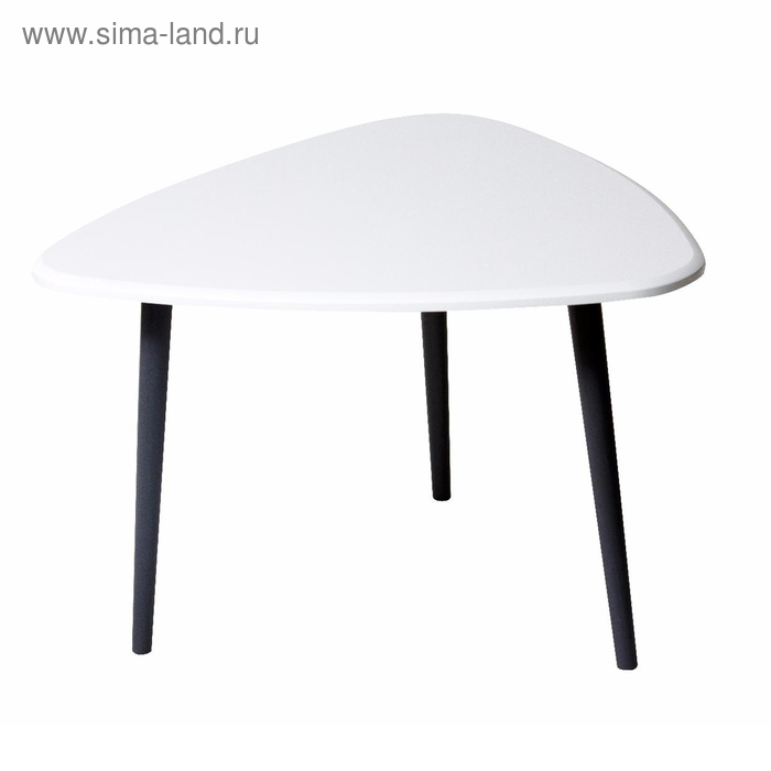 Стол журнальный «Квинс», 700 × 730 × 480 мм, цвет белый стол журнальный квинс 700 × 730 × 480 мм цвет карри