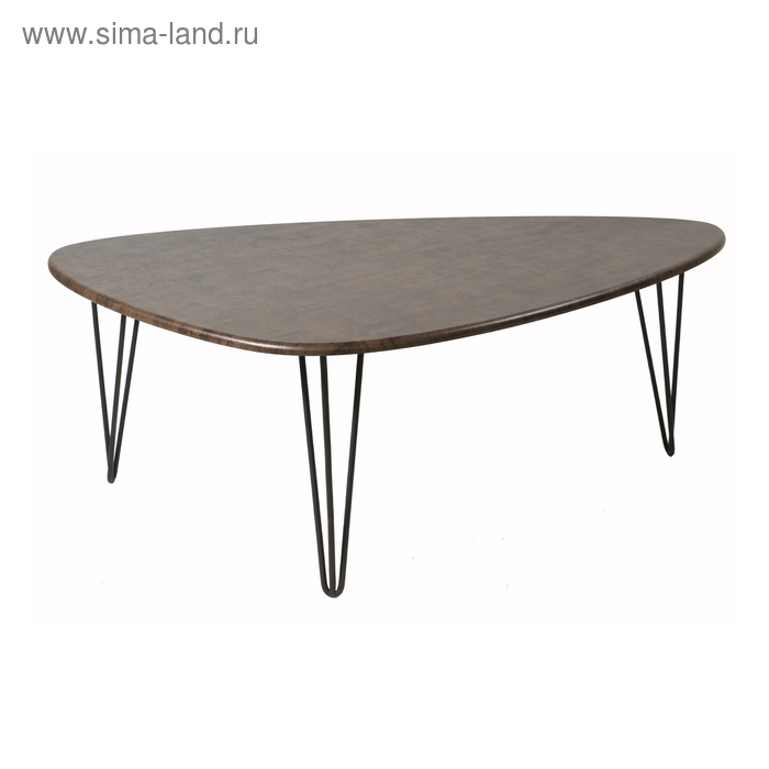 Стол журнальный «Престон», 1200 × 700 × 446 мм, цвет браун стол журнальный шеффилд 1200 × 700 × 446 мм цвет серый бетон