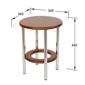 

Табурет «София», 350 × 350 × 440 мм, цвет орех