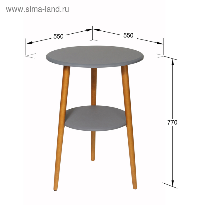 

Подставка «Интерьерная», 560 × 560 × 780 мм, цвет графит