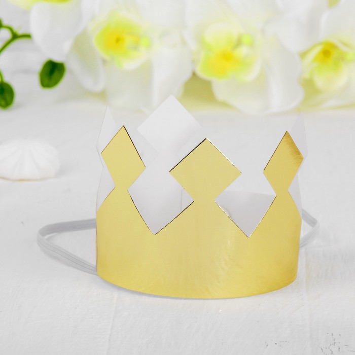 Корона «Король», цвет золотой