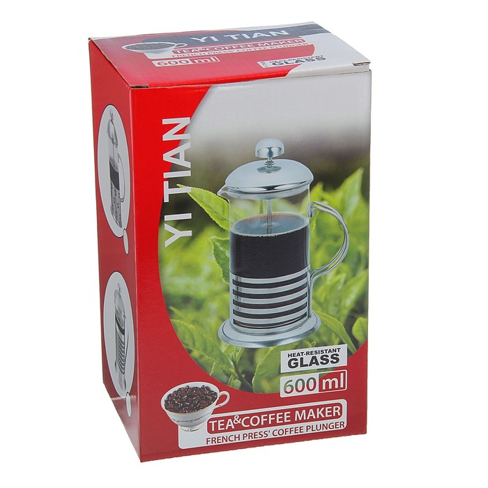 Френч-пресс 600 мл "Шарм"