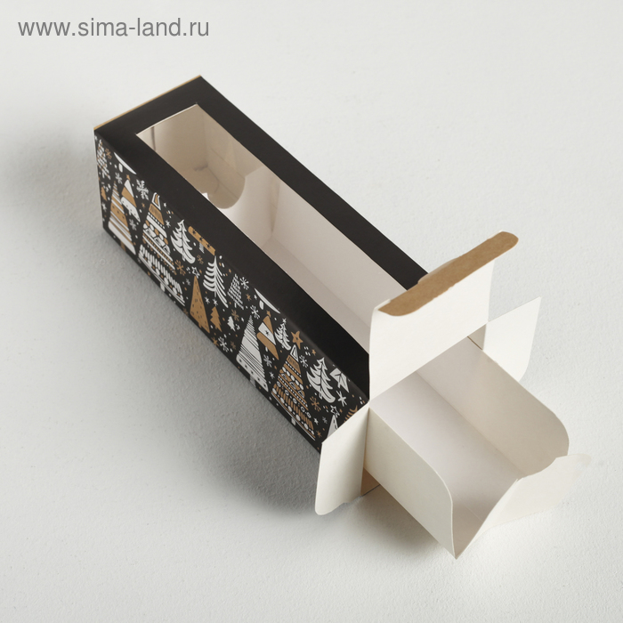 

Коробочка для макарун «Волшебный Новый год», 18 × 5.5 × 5.5 см