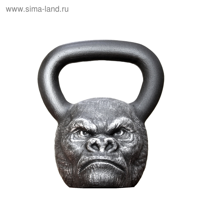 Гиря «Горилла» 16 кг спортивный инвентарь iron head гиря горилла 16 кг