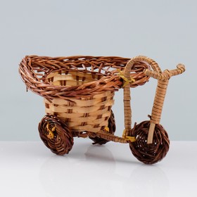 Сувенир «Велосипед», 10×15×7 см, ива Ош