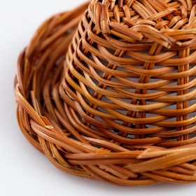 

Шляпка, 8×4 см, ива
