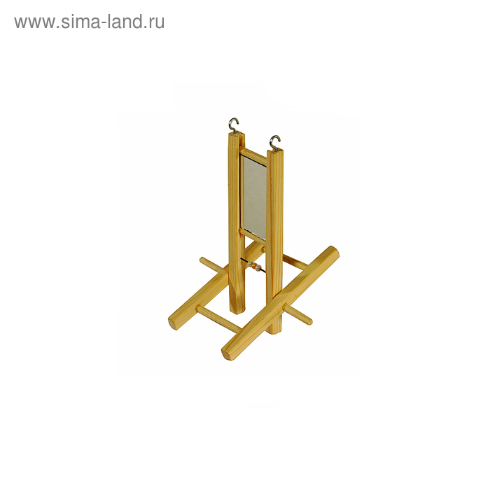 

Лесенка-качели для птиц в клетку деревянная, 14 х 11 х 18 см