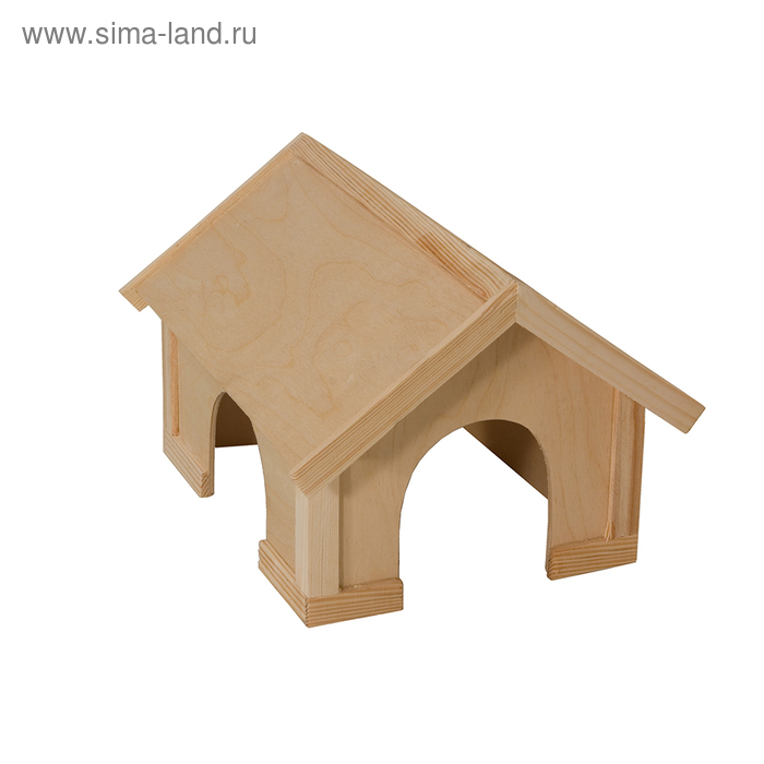 

Домик для морской свинки, 31 х 27 х 21,5 см, фанера