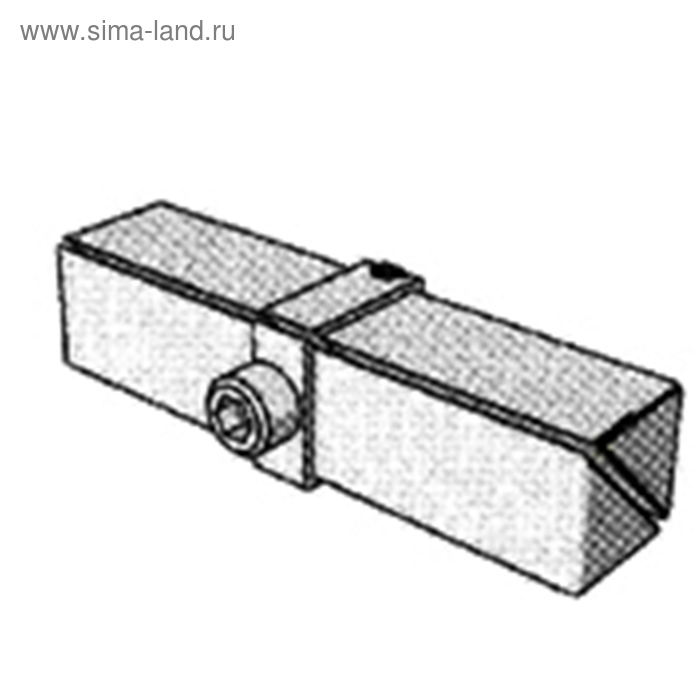 

Удлинитель квадратный, (901/В), 20*20мм с полкодержателем, цвет хром