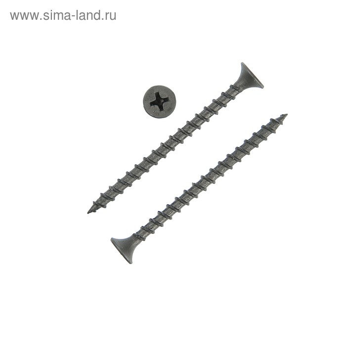 

Саморез по дереву, 3.5х55 мм, оксид, крупный шаг, 15 кг