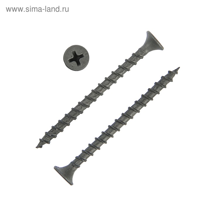 

Саморезы по дереву, 3.5х51 мм, фосфатированные, крупный шаг, 15 кг