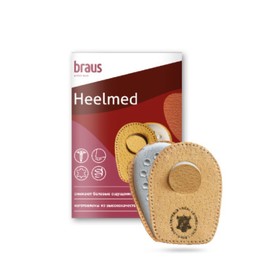 

Ортопедические подпяточники для пяточной шпоры Braus Heelmed, размер 38-40