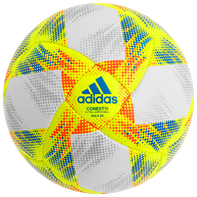 Мяч футзалальный ADIDAS Conext 19 Sala65, размер 4, FIFA Pro, PU, ручная  сшивка, 18 панелей, 3 подслоя, DN8644 (4510353) - Купить по цене от 3  800.00 руб. | Интернет магазин SIMA-LAND.RU