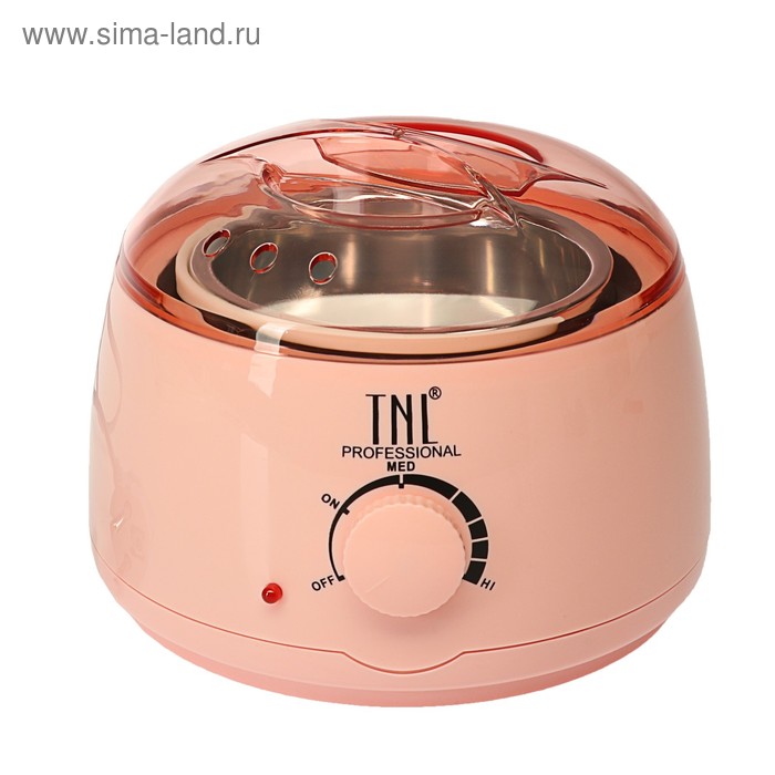 Воскоплав TNL wax 100, баночный 100 Вт, 400 мл, 35-100 ºС, розовый воскоплав shik mini wax heater 125 мл