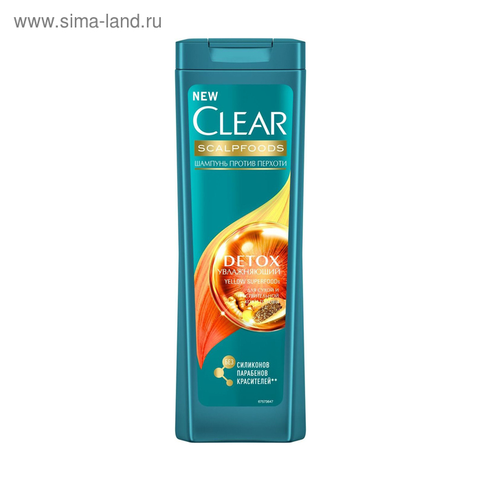 

Шампунь-детокс Clear Vita Abe «Увлажняющий», против перхоти, 400 мл