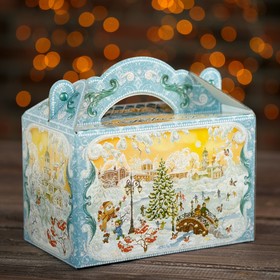 

Подарочная коробка "Новогодняя Ярмарка", с игрой, 20 x 12 x 19 см