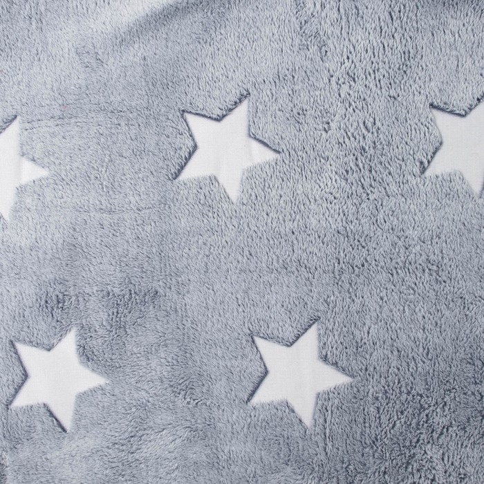 Плед 180х200см, велсофт, 280г/м пэ100% 4499390