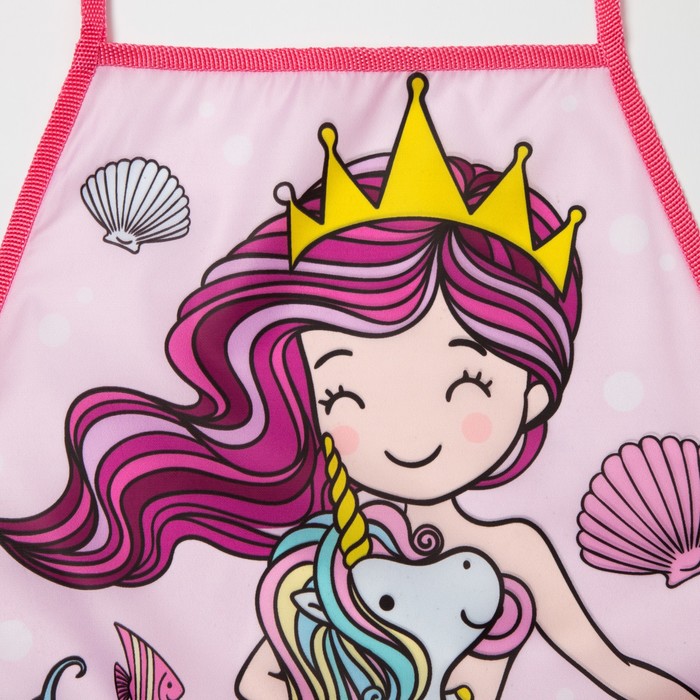Набор детский для творчества Collorista "Mermaid" фартук 49 х 39 см и нарукавники