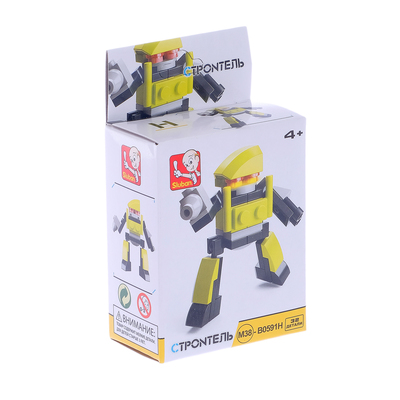 Конструктор «Робот», 32 детали
