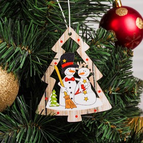 

Новогодняя подвеска «Ёлочка» МИКС