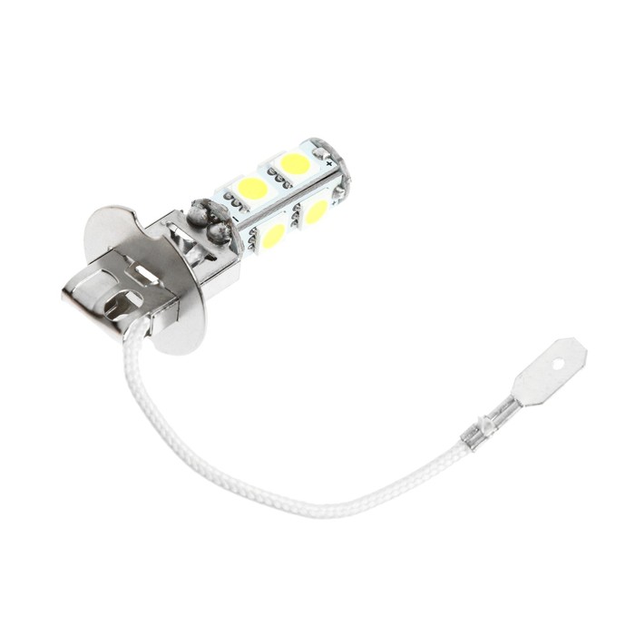 фото Лампа светодиодная skyway h3, 12 в, 9 smd диодов, s08201013