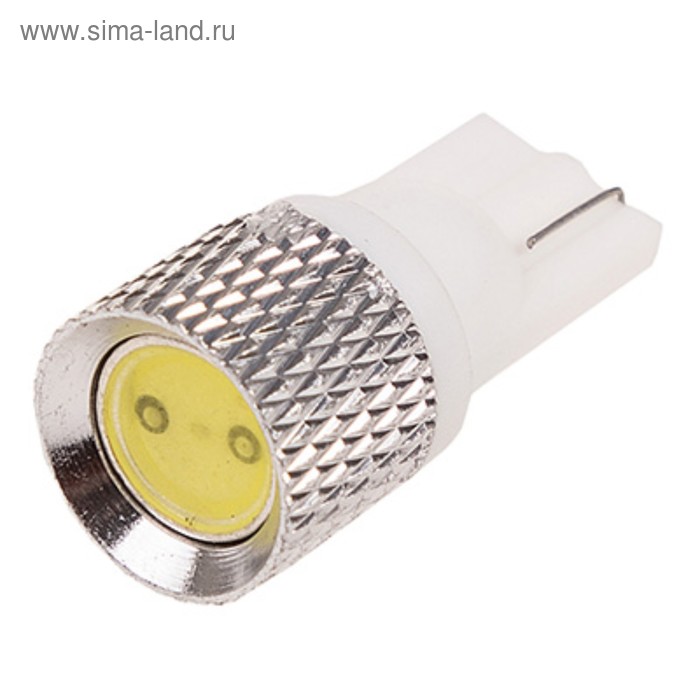 Лампа светодиодная Skyway T10 (W5W), 12 В, 1 SMD, EXTRA LIGHT, без цоколя, S08201329 лампа светодиодная skyway t10 w5w 12 в 1 smd диод extra light без цоколя 1 конт белая 2 шт