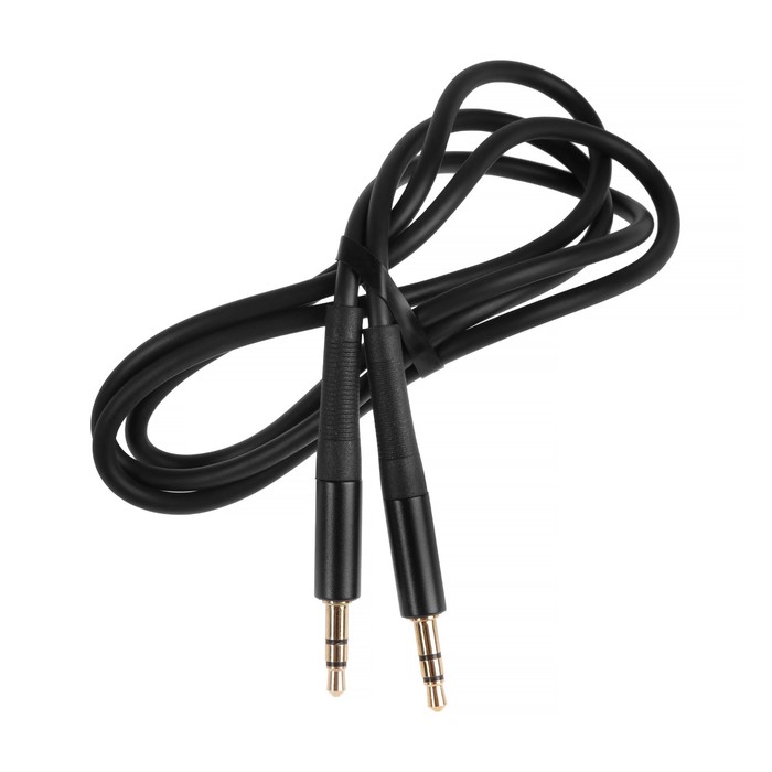Аудио кабель Skyway AUX 3.5 мм, 1 м, S09801001 аудио кабель hoco upa12 aux с микрофоном 1 0м черный