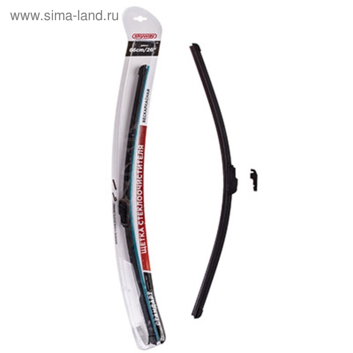 

Щетка стеклоочистителя бескаркасная 66 см/26" SKYWAY S02701041