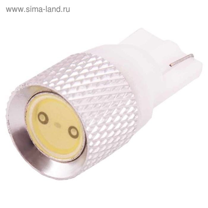 Лампа светодиодная Skyway T10 (W5W), 12 В, 1 SMD диод, EXTRA LIGHT, без цоколя, радиатор лампа светодиодная skyway t10 w5w 12 в 1 smd диод extra light без цоколя 1 конт белая 2 шт