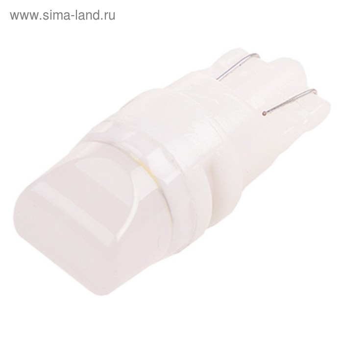 фото Лампа светодиодная t10(w5w), 12в 3 smd диода, 1 конт без цоколя skyway,